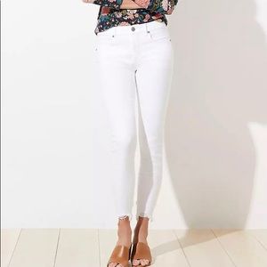 🆕 LOFT • Skinny • Crop  • Denim